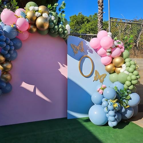 Miniatura 10 de Kit de arco de globos verde y negro