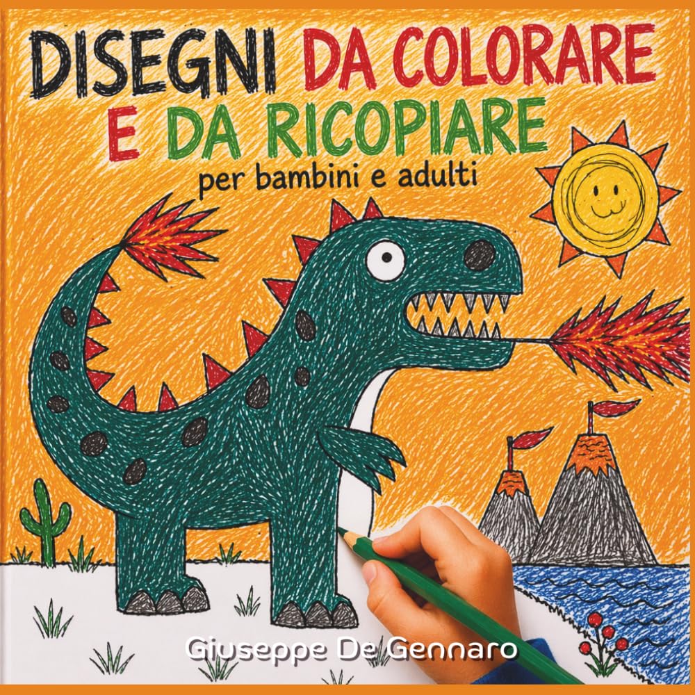 Disegni da Colorare: e da Ricopiare per Bambini e Adulti | Attività Creative e Rilassanti