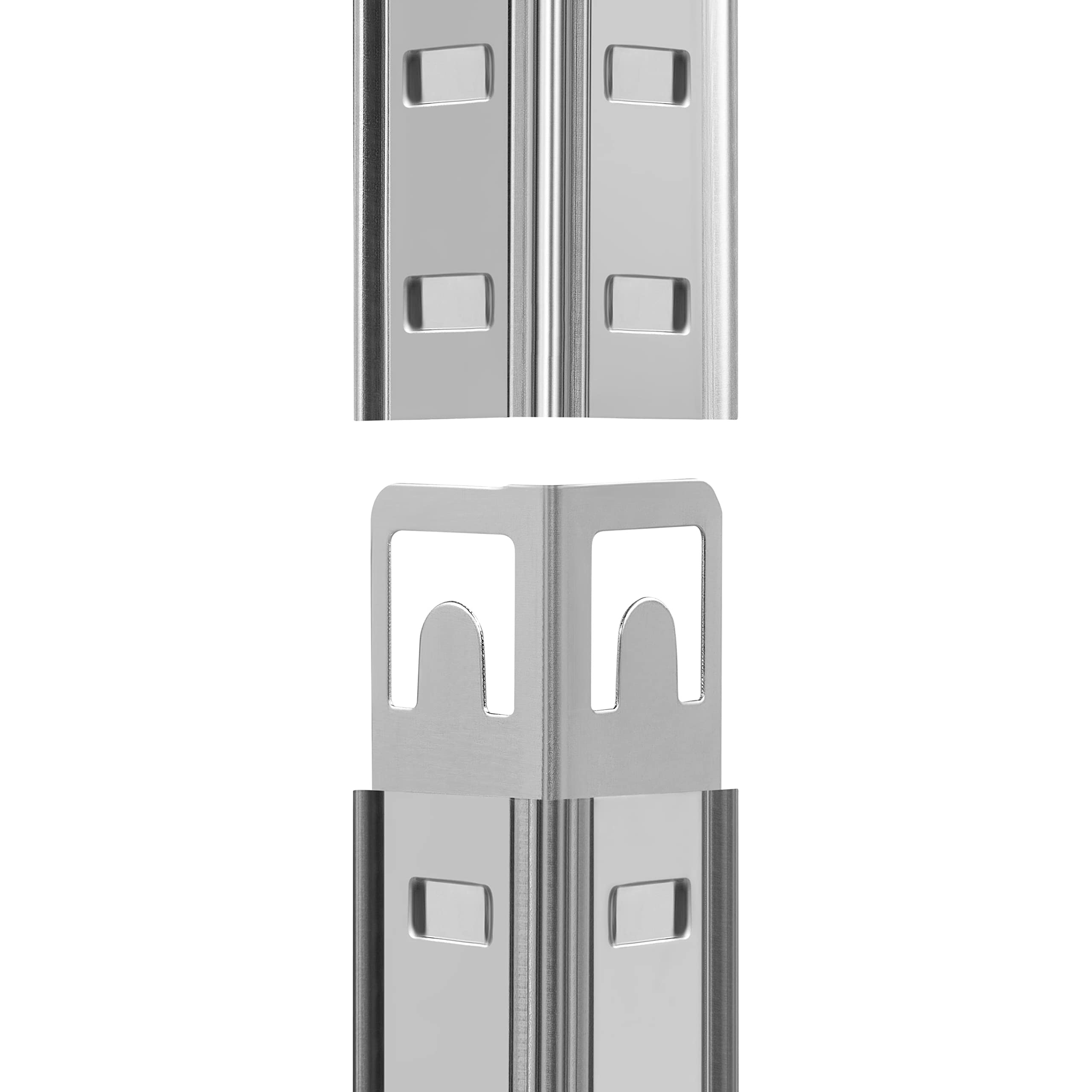Yaheetech 5-poziomowy regał magazynowy z regulowanymi półkami x 2,120 cm dł. x 45 cm szer. x 180 cm wys. do magazynu/garażu/gabinetu/kuchni/sklepu
