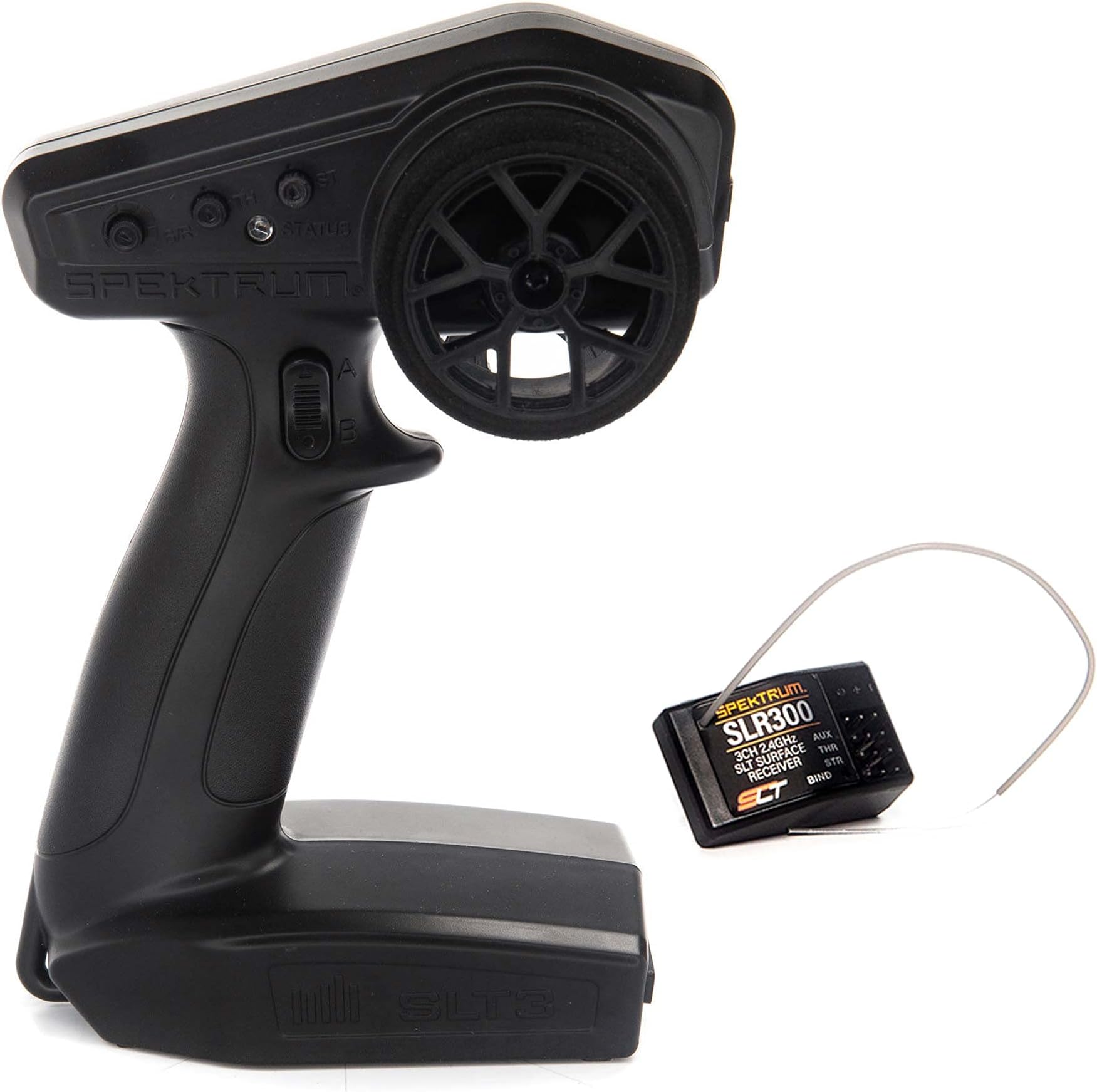 Spektrum SLT3 3-Channel SLT Transmitter with SLR300 Receiver, SPMSLT350
