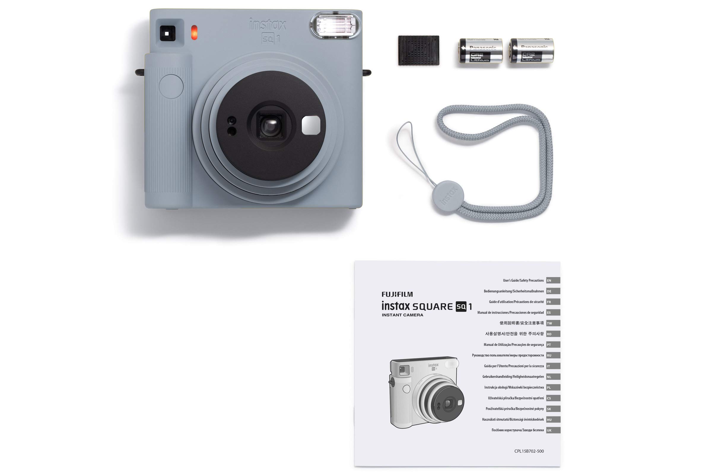 Fujifilm instax Square SQ 1 Set Glacier Blue Sofortbildkamera 