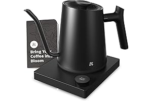 Electric Gooseneck Kettle with Counterbalanced Handle