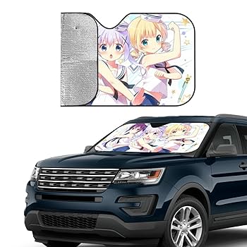 Amazon | ごちうさ リゼ 可愛い アニメファッション 車用