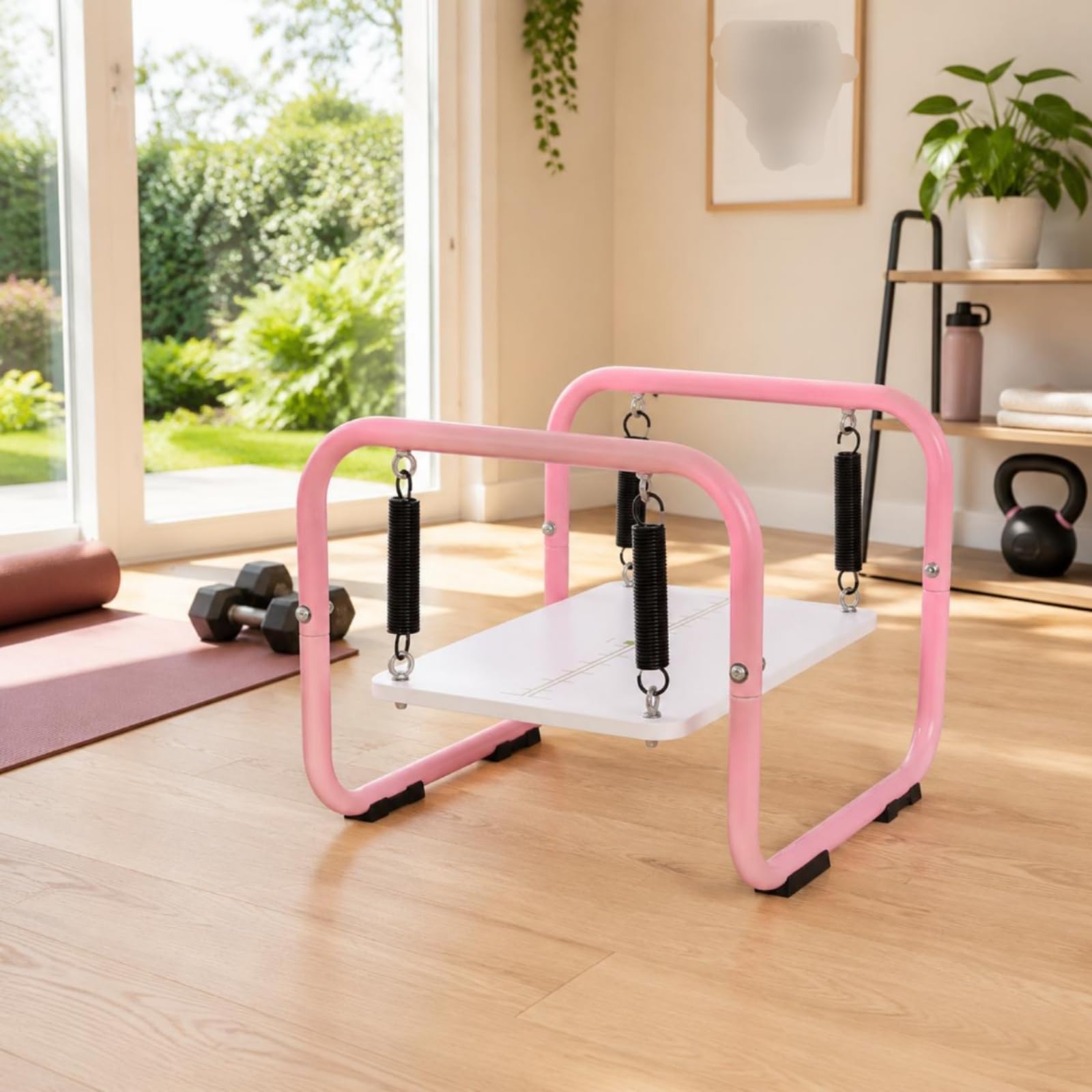 Balance Training Board Tavola Equilibrio Tavola Bilanciamento Pedana Instabile Piattaforma Molla in Acciaio Legno per Allenamento Coordinazione