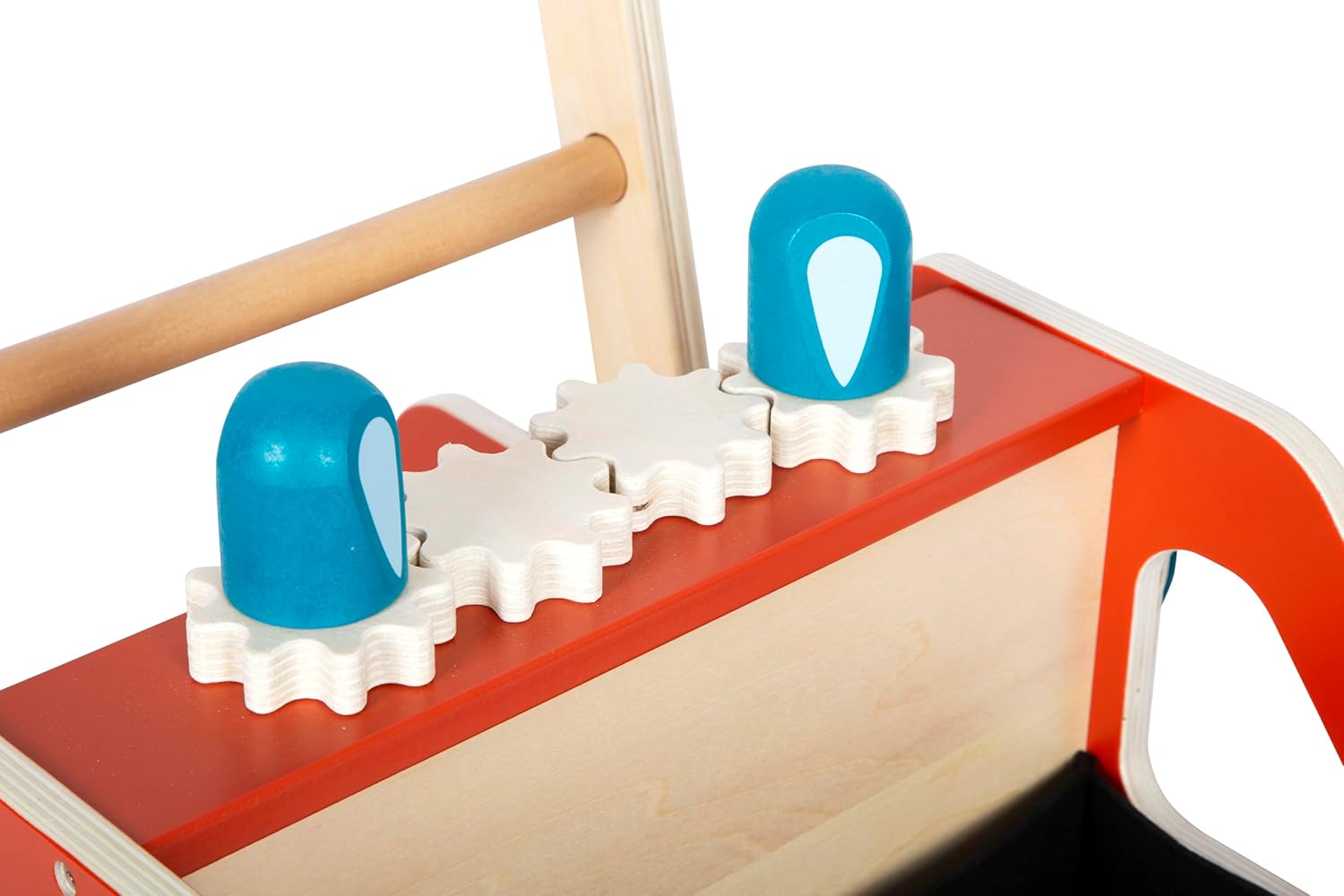 small foot 12540 Firefighter Walker Wood Modern for Firefighter Fans Children from 12 Months