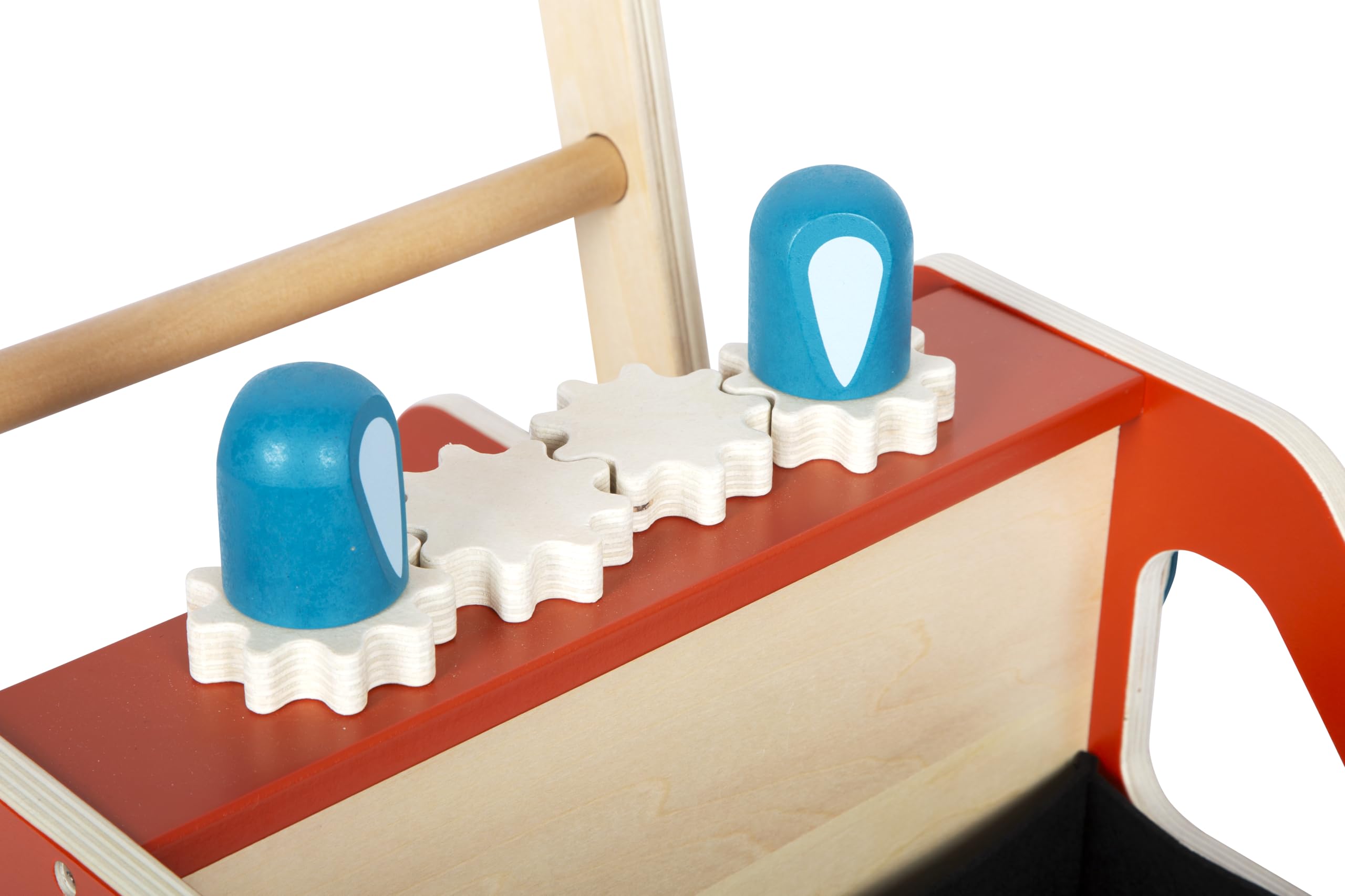 small foot Andador de Bomberos, Madera, Moderno para Aficionados a los Bomberos, niños a Partir de 12 Meses, 12540