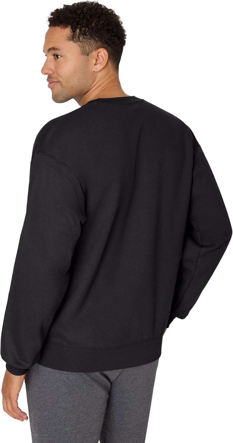 Hanes mens Ultimate Sweatshirt, Heavyweight Fleece Sweatshirt, Crewneck Pullover for Men - Image 2
