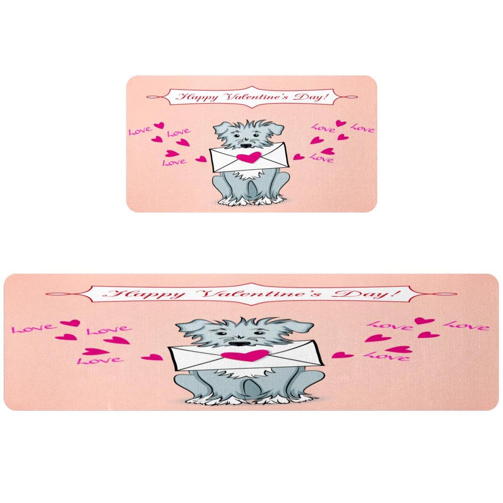 Tapete de cocina de 2 piezas lavable antideslizante y absorbente