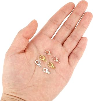 Amazon.co.jp: ロブスタークラスプ 300個 金属合金 小さな