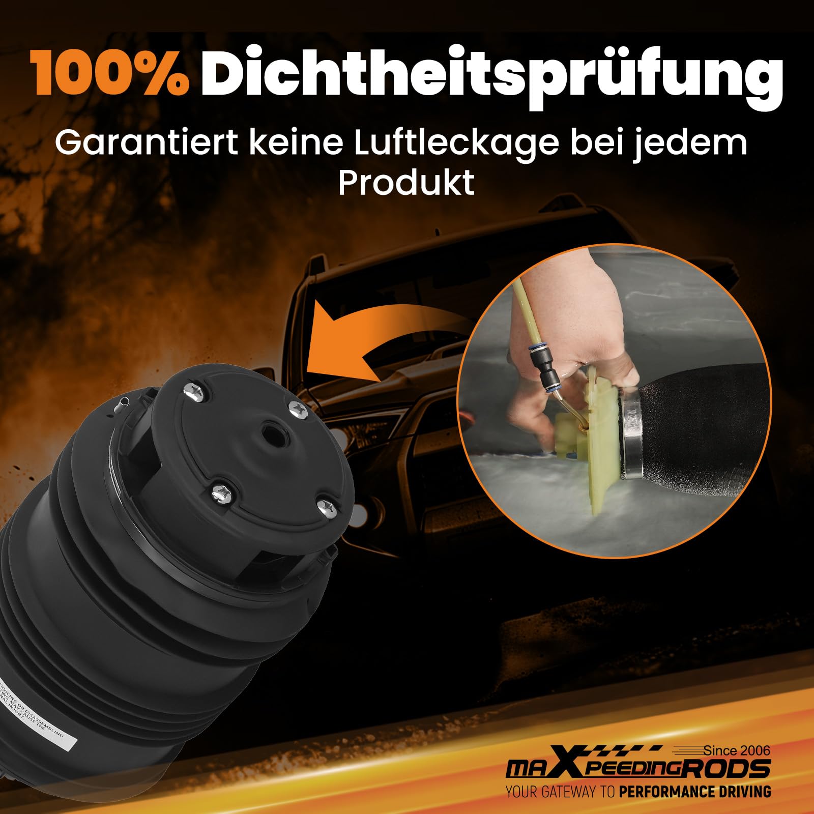 maXpeedingrods Luftfeder 2Pins Hinten Links/Rechts für E-Klasse S211