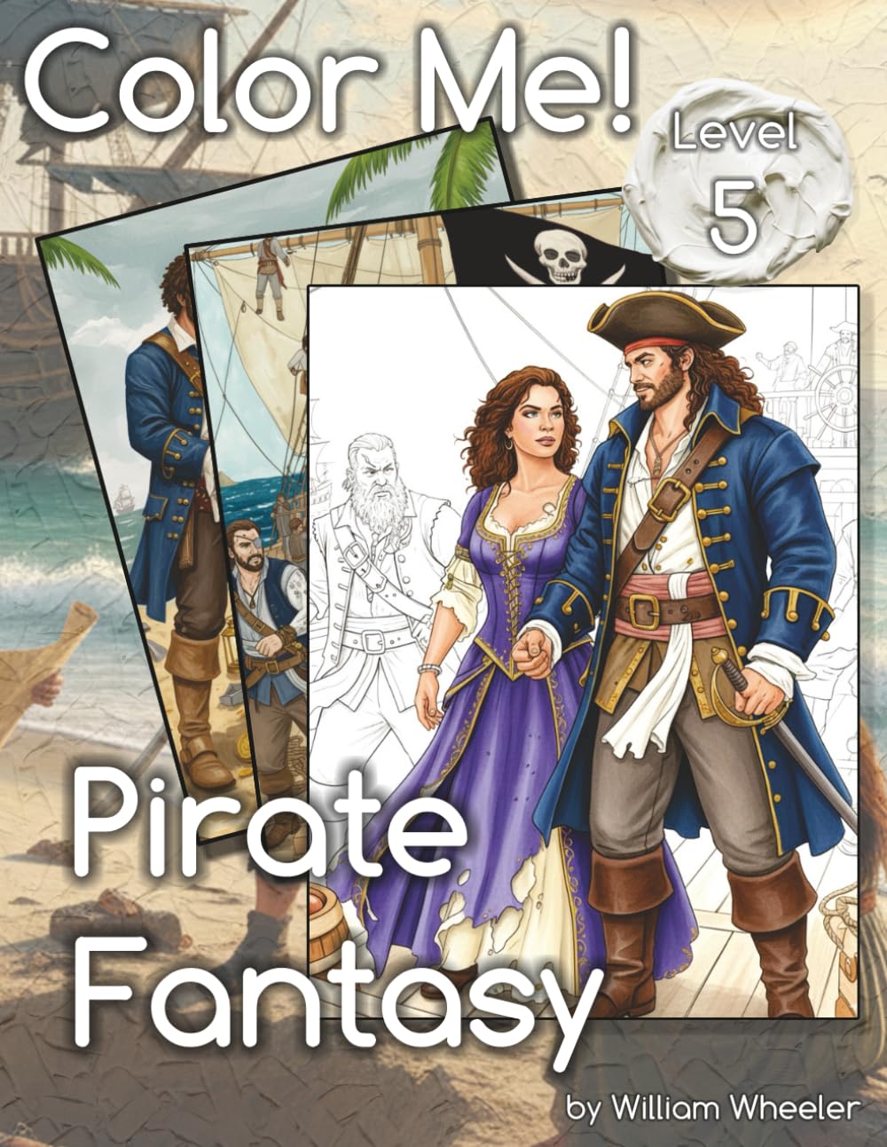 Color Me! Pirate Fantasy (Color Me! Adult Coloring Books)