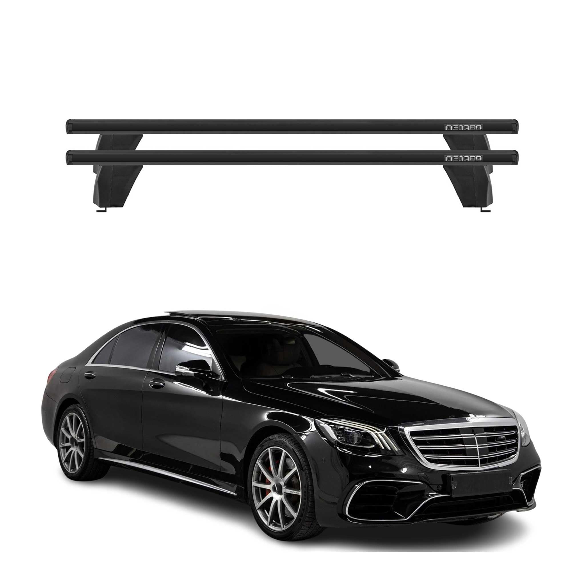 Amazon.com: OMAC Roof Rack Cross Bars for Mercedes S Class W222 