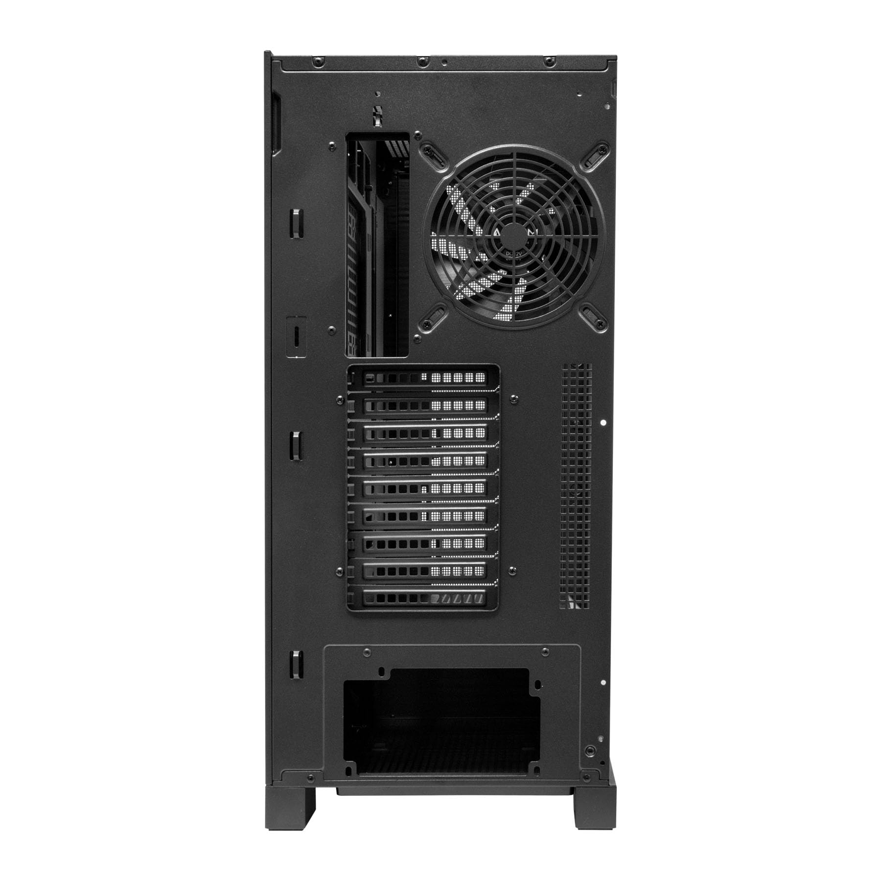ABYSM Gaming IA Pro 100 Caja PC Workstation E-ATX Full Tower – Alto Airflow, Soporte Multi-GPU, GPU hasta 420 mm, Disipador 180 mm, Radiadores 420/480 mm, USB-C 3.1 Gen 2 Frontal