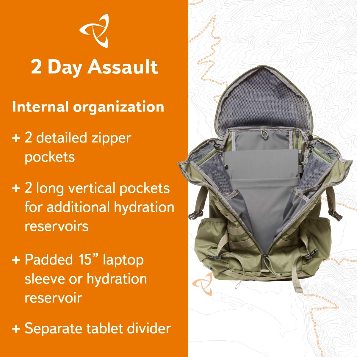 Mystery Ranch Day Backpack Tactical Daypack Molle Hiking Packs