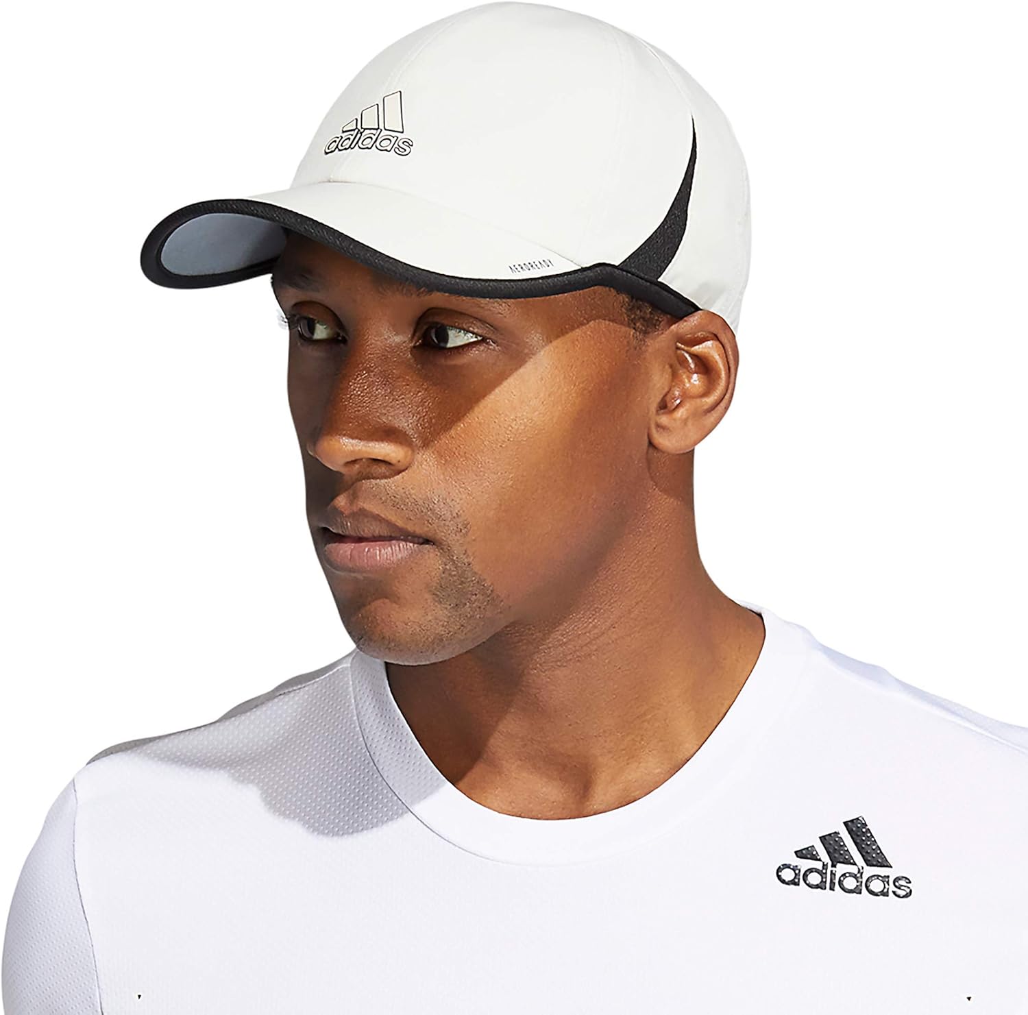 adidas Men's Superlite Relaxed Fit Performance Hat Older Model One Size Alumina/Black