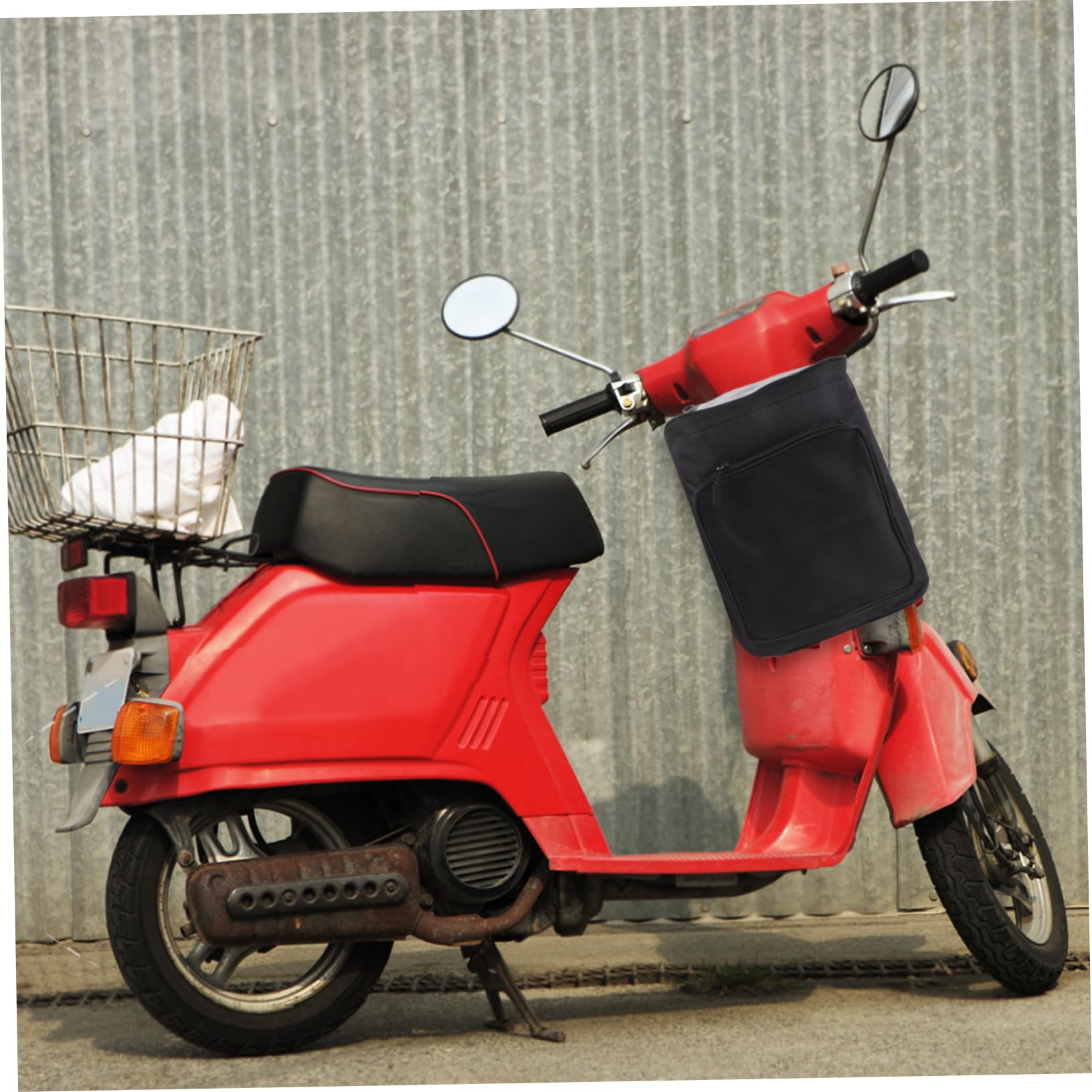 Gatuida Bolsa para Casco De Bicicleta Eléctrica De Frontal con Soporte para Teléfono Bolsa De Almacenamiento para Patinete Eléctrico y Bicicleta Eléctrica