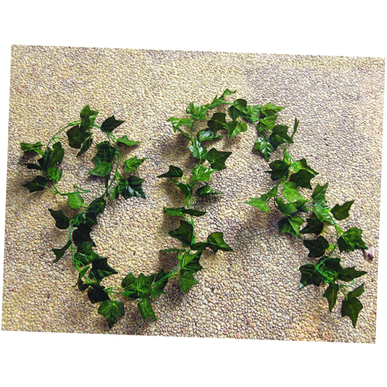 PRETYZOOM Pz Decorazione Di Piante Di Ghirlanda Pianta Artificiale Piante Artificiali Foglia Di Appesa Pianta Rampicante Appesa Fiore Artificiale Foglie Verdi
