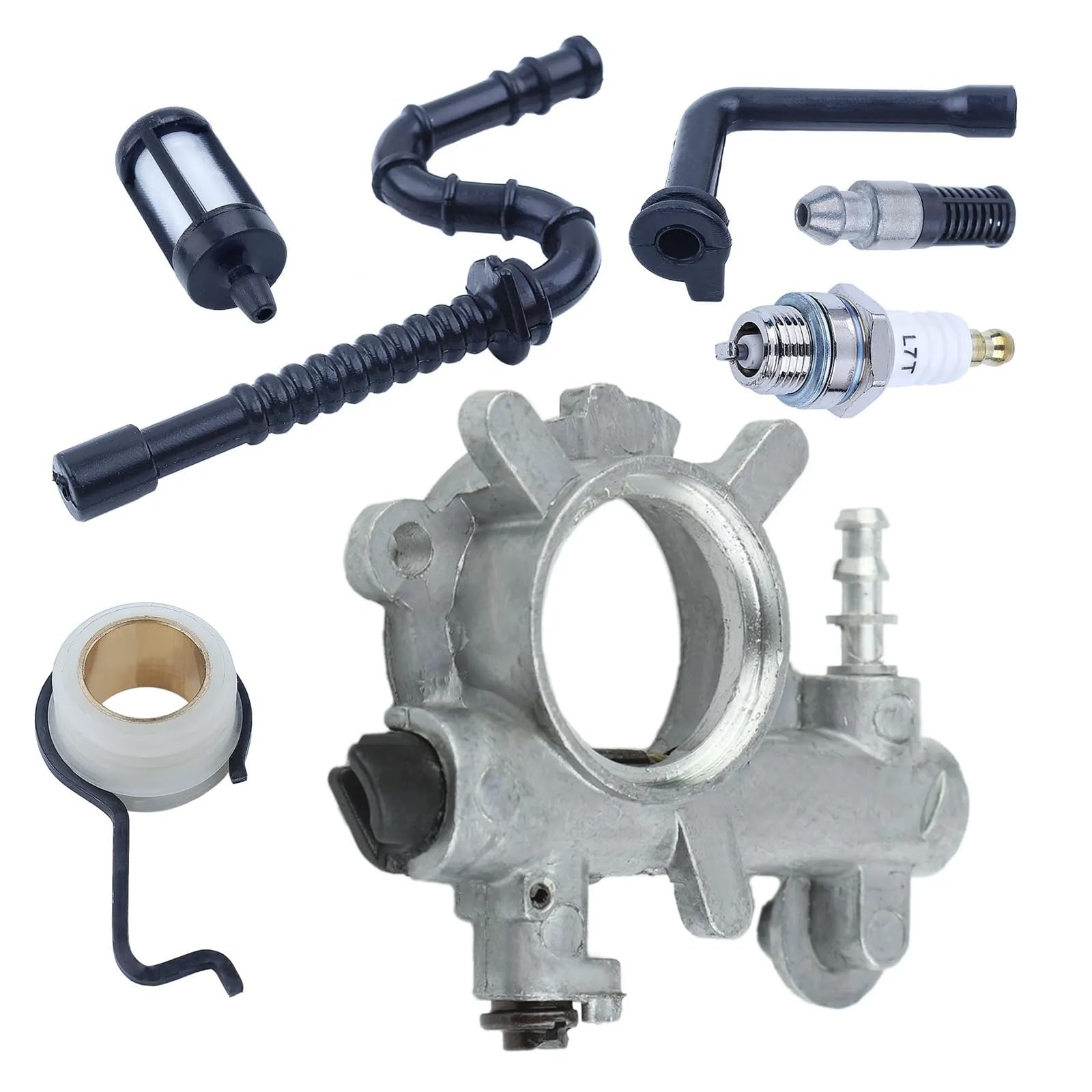 Kit de línea de Filtro de Aceite for Engranajes helicoidales de Aceite, Compatible con Motosierra 034 036 MS360 1125 640 3201
