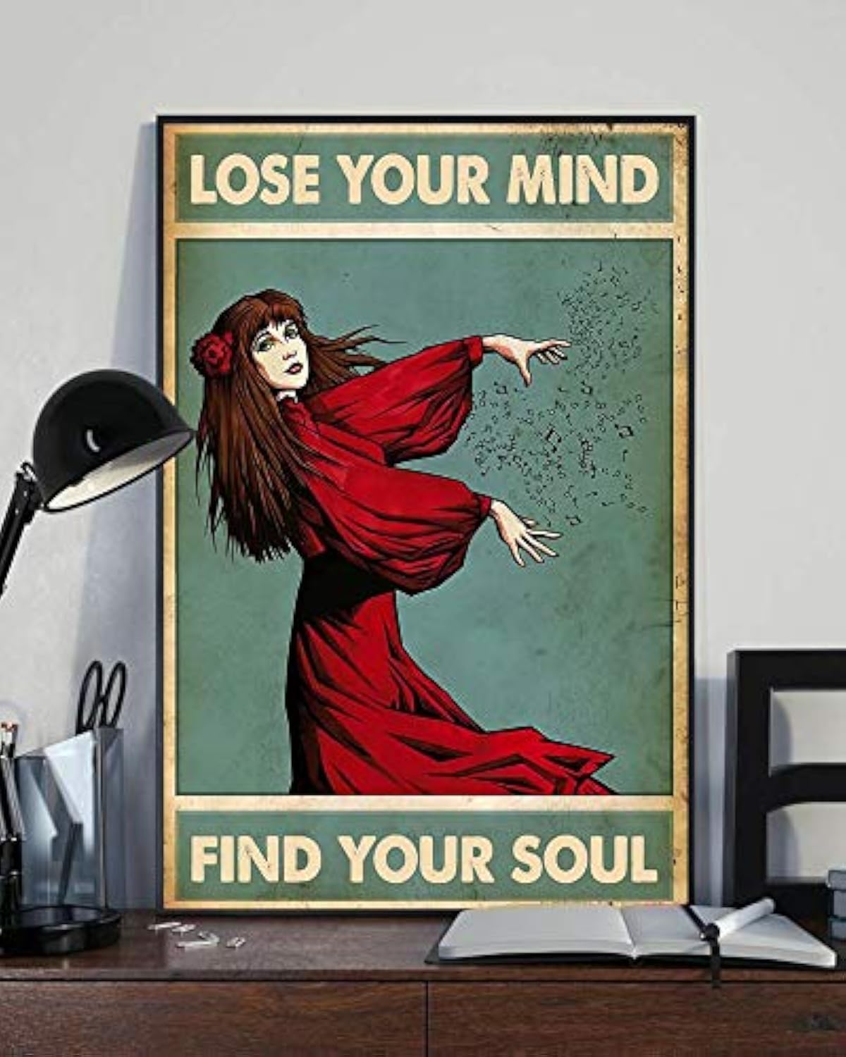 TNND Kate Bush Poster Kate Bush Singer Love Music Poster Kate Bush Music Vintage Lose Your Mind Find Your Soul Art Kate Bush Inspired Decor Metal Sign Poster 8x12 inches
