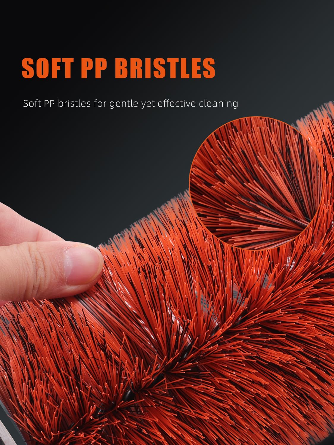 SPTA Wheel Cleaning Brush - Scratch-Free Detailer -3
