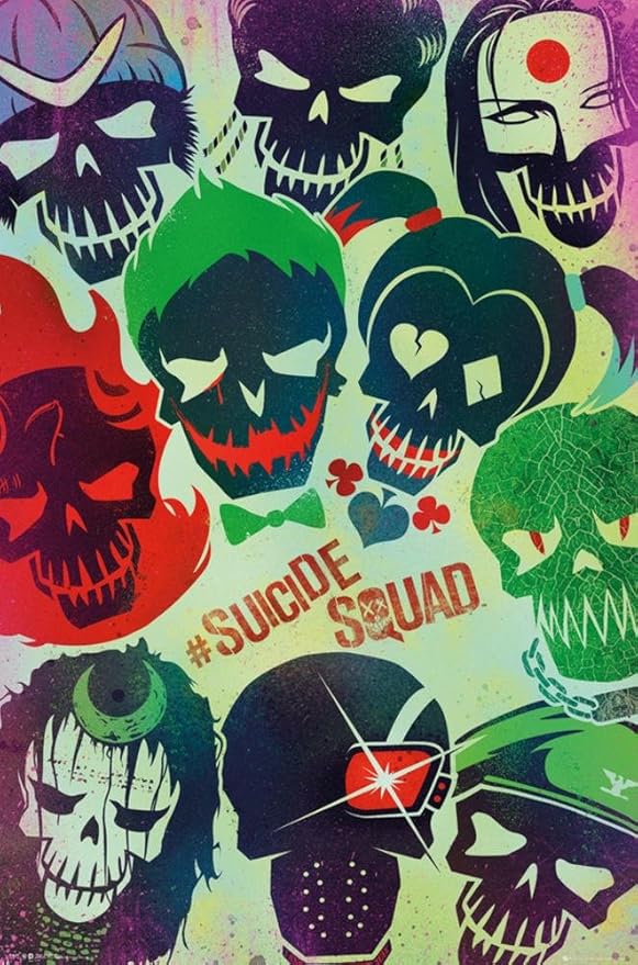 Suicide Squad- Sugar Skulls Poster 24 x 36 inches