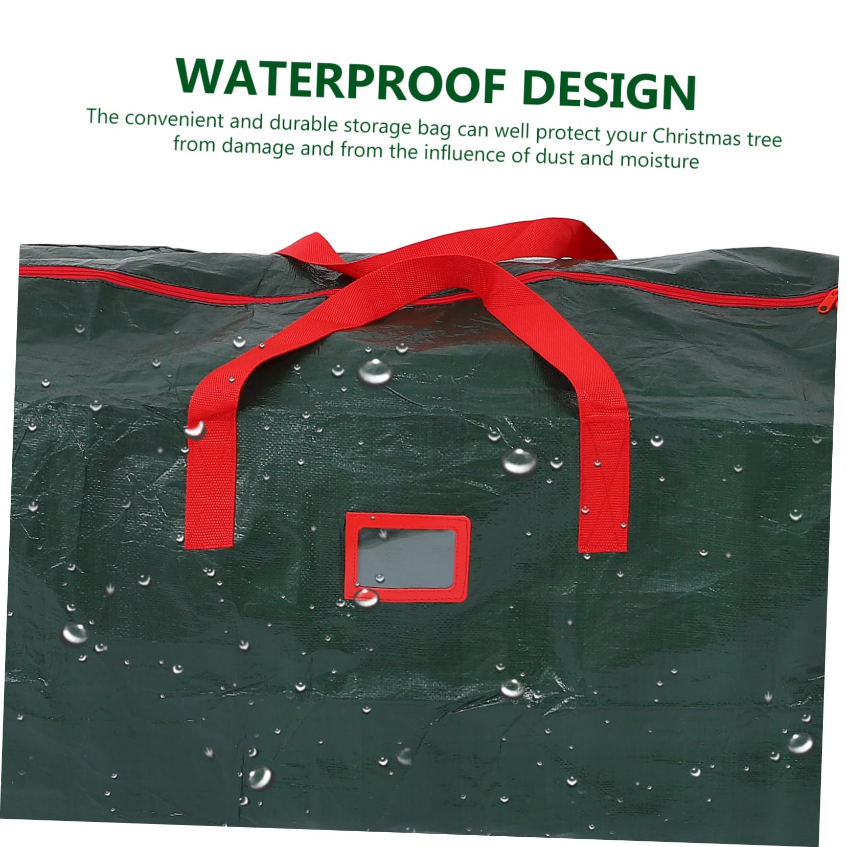 BRIGHTFUFU Large Xmas Tree Storage Bag Waterproof Anti Christmas Tree Bag for Storage