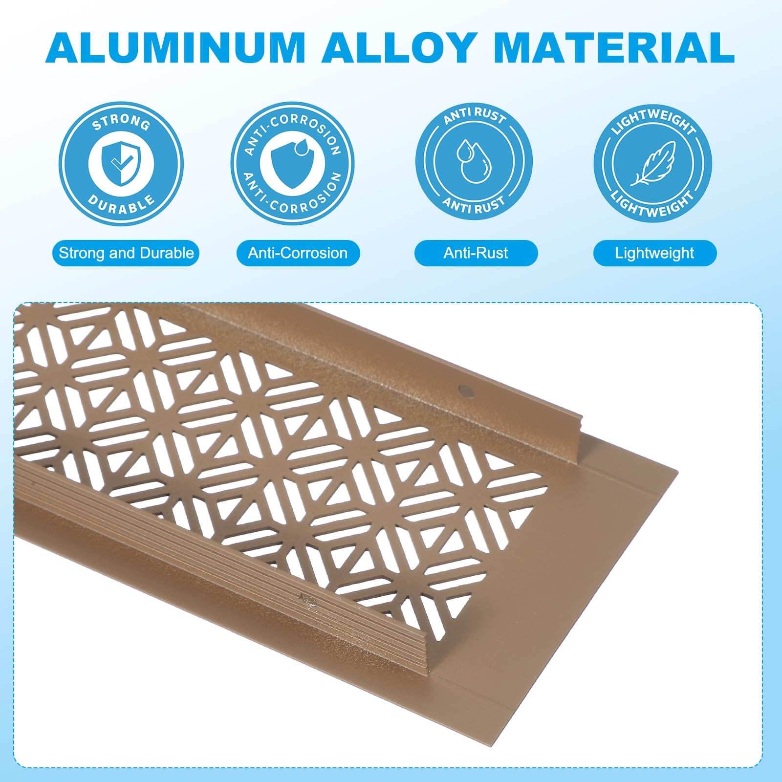 PATIKIL 8 x 3 Inch Door Air Vent Cover - Image 3