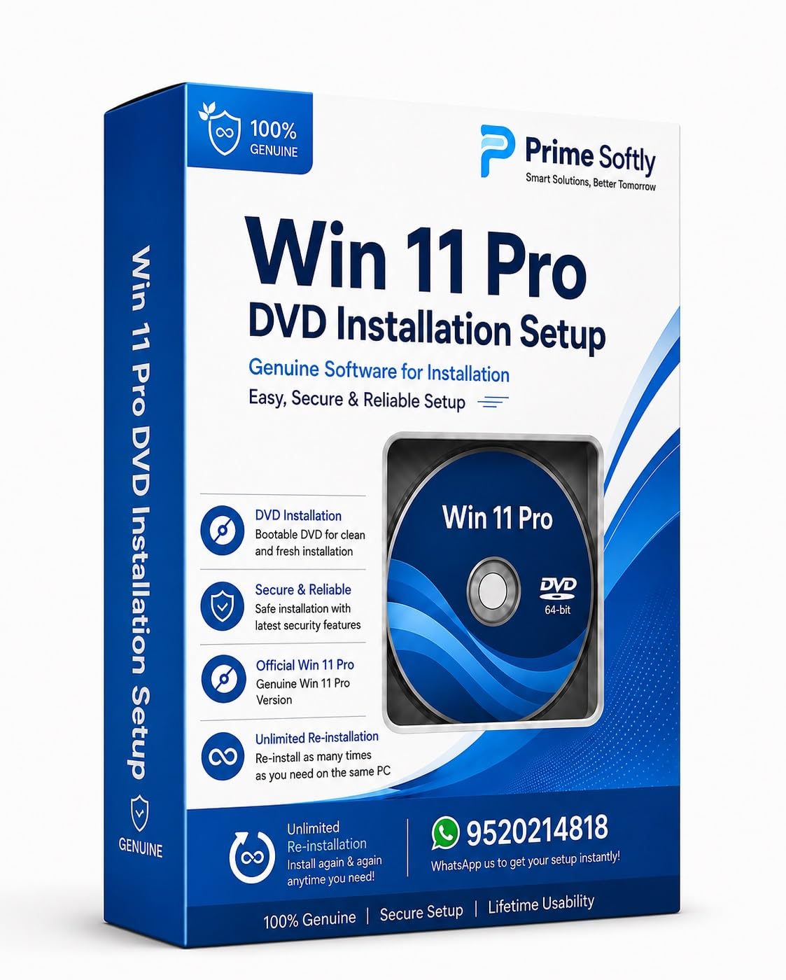 Win 11 Pro DVD Installation Setup Disc for 64-Bit PC | Bootable Installation Media | Clean Install & System Recovery | Desktop & Laptop Compatible | Physical DVD-picture-19