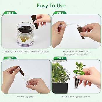 137pcs Hydroponics Pods Kit, Seed Pods for Aerogarden,Grow