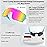 Ukoly Cycling Sunglasses with Interchangeable Nose Pad Men Women, Sports Sunglasses, Fishing Baseball glasses