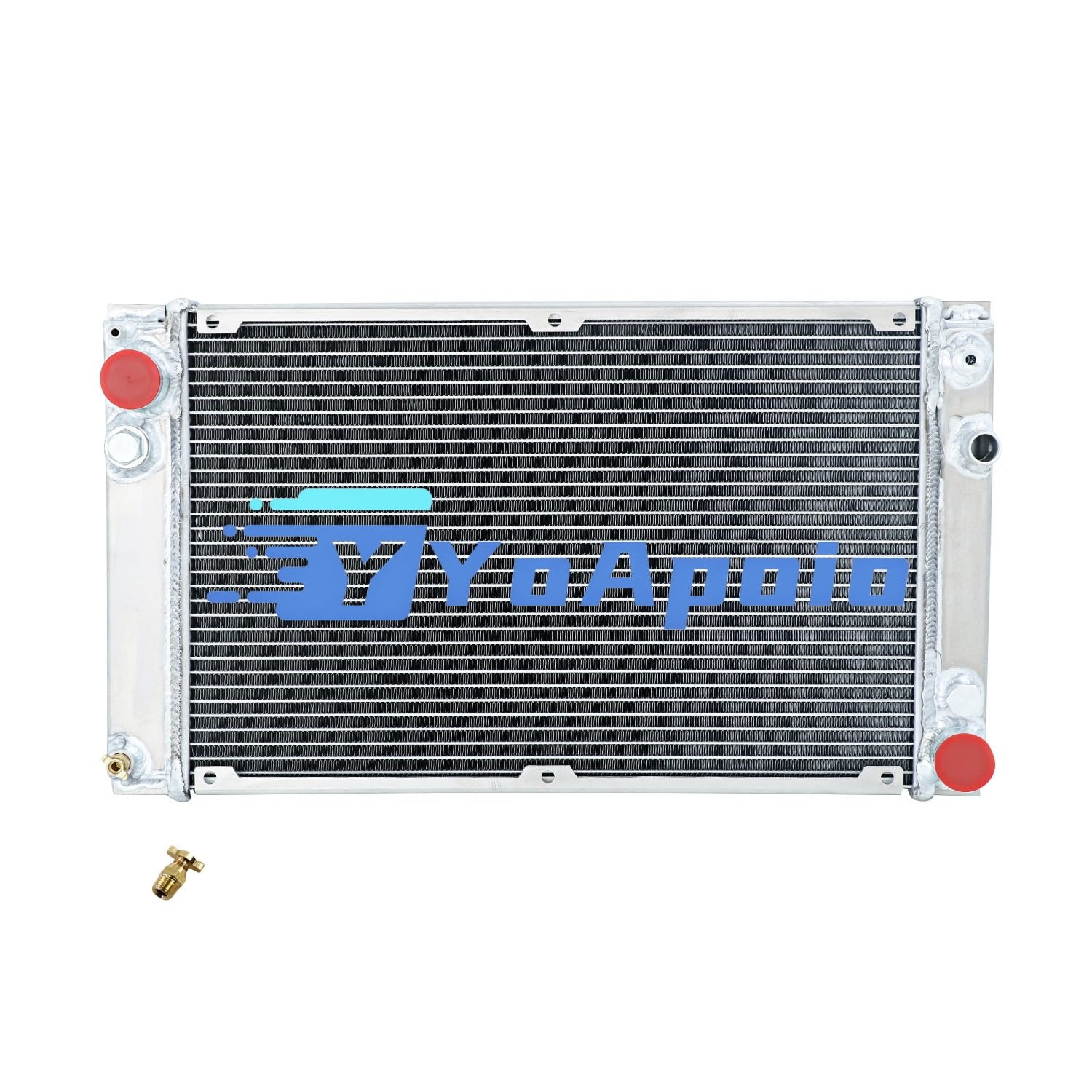 YoApoio 3 Row Aluminum Radiator for 1983-1988 1984 1985 PORSCHE 944 2.5L 2.7L NON-Turbo AT, Full Performance Aluminium Radiators, Automotive
