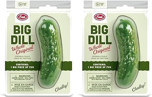 Miniatura 7 de Genuine Fred BIG DILL, tiza para acera de pepinillos