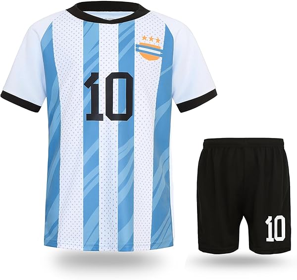 Soccer Jerseys for Kids Boys Girls Youth for Sport Football Training Uniform Soccer Fans Shirt Gift Kit Set