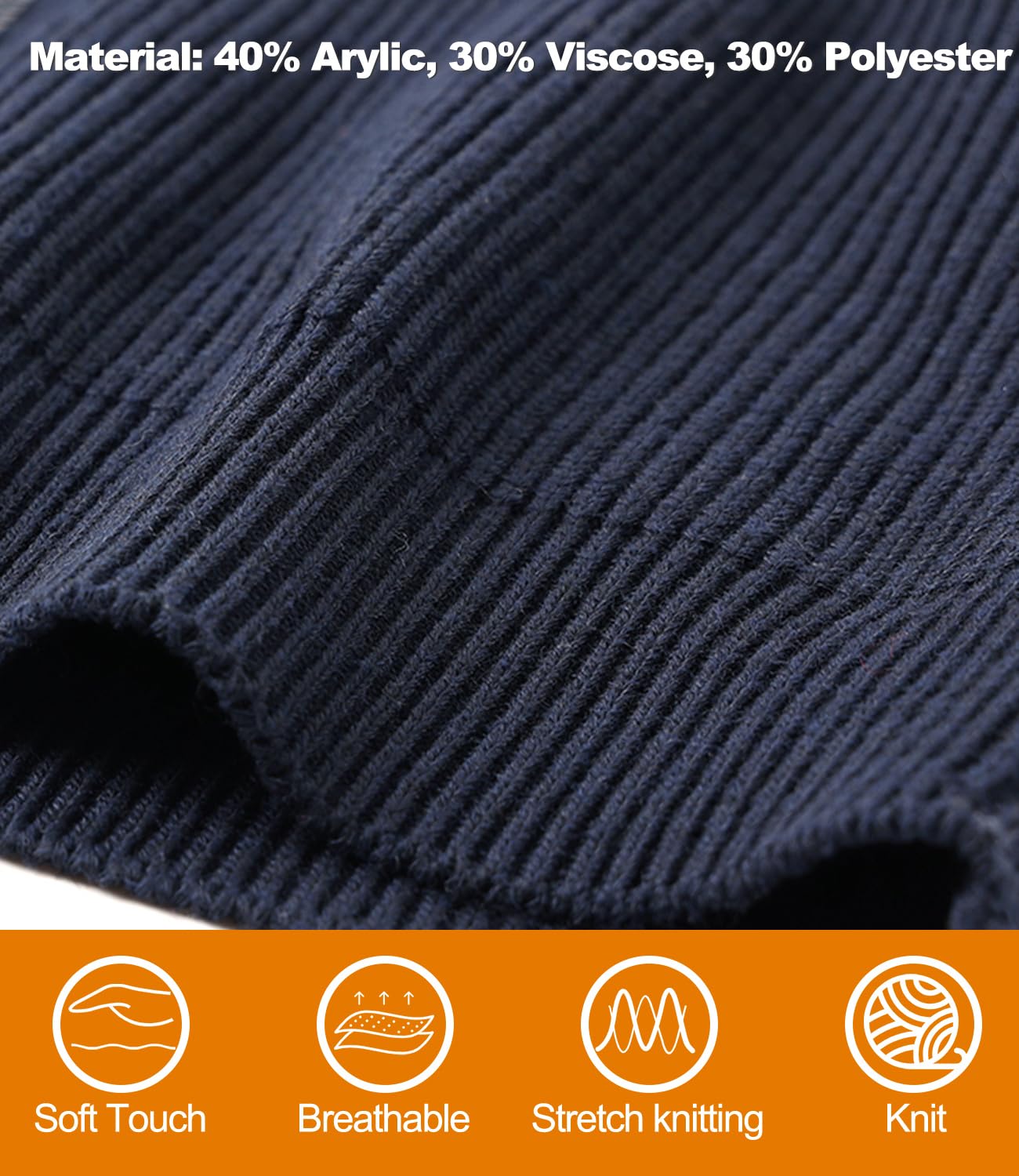 Cardigan con Cappuccio da Uomo Invernale Lavorato a Maglia con Cerniera Intera Giacca Maglione Felpe Classico Autunno Calda Lunga Pullover Sweater