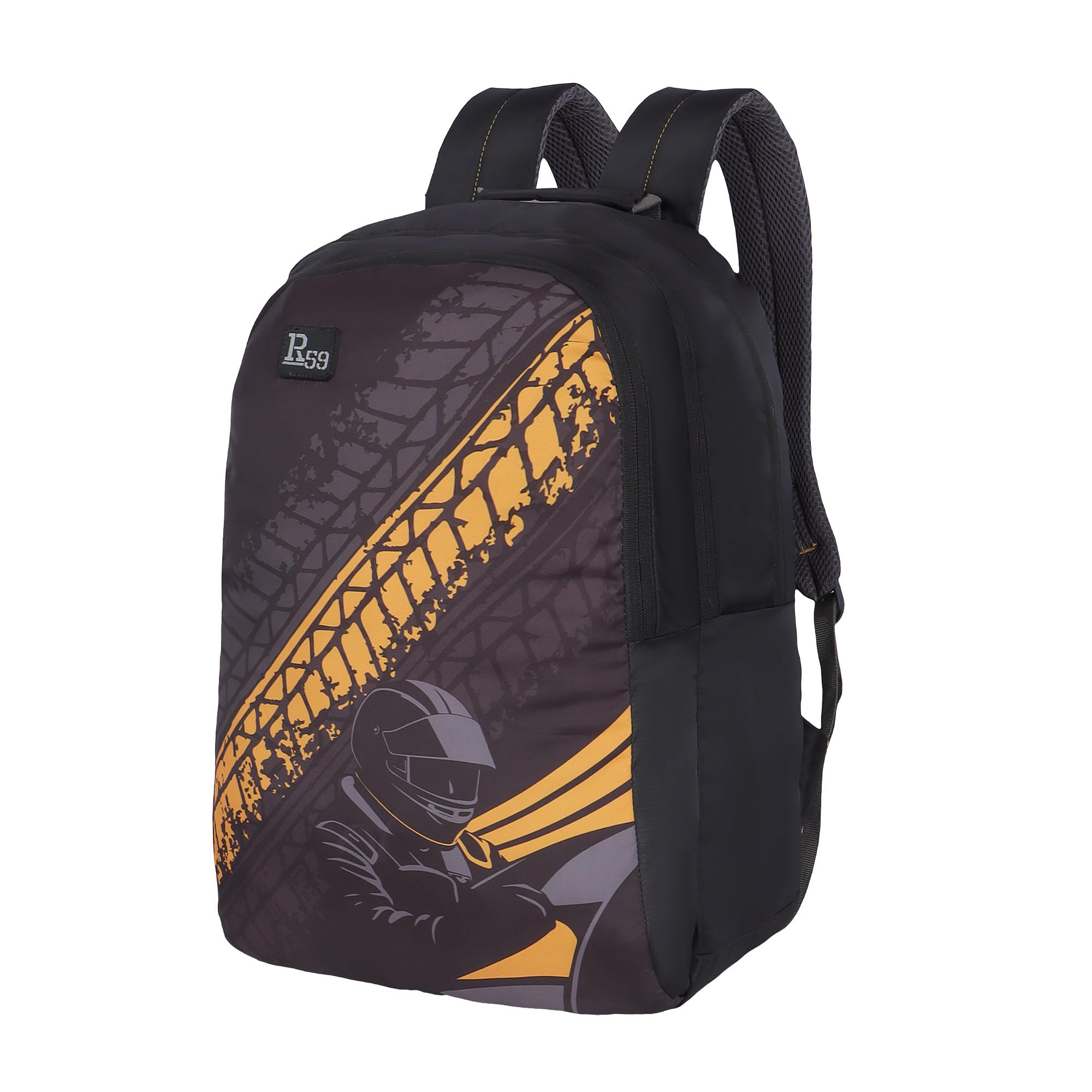 r59 Trax By Harissons 37L School Bag for Boys & Girls | College Backpack for Men & Women with Spacious Compartment, Organizer, Bottle Holder & Ventilated Back Panel-picture-22