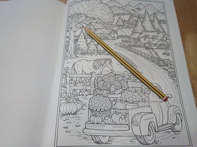 Creative Haven Small-Town Charm Coloring Book : GOODRIDGE, TERESA ...