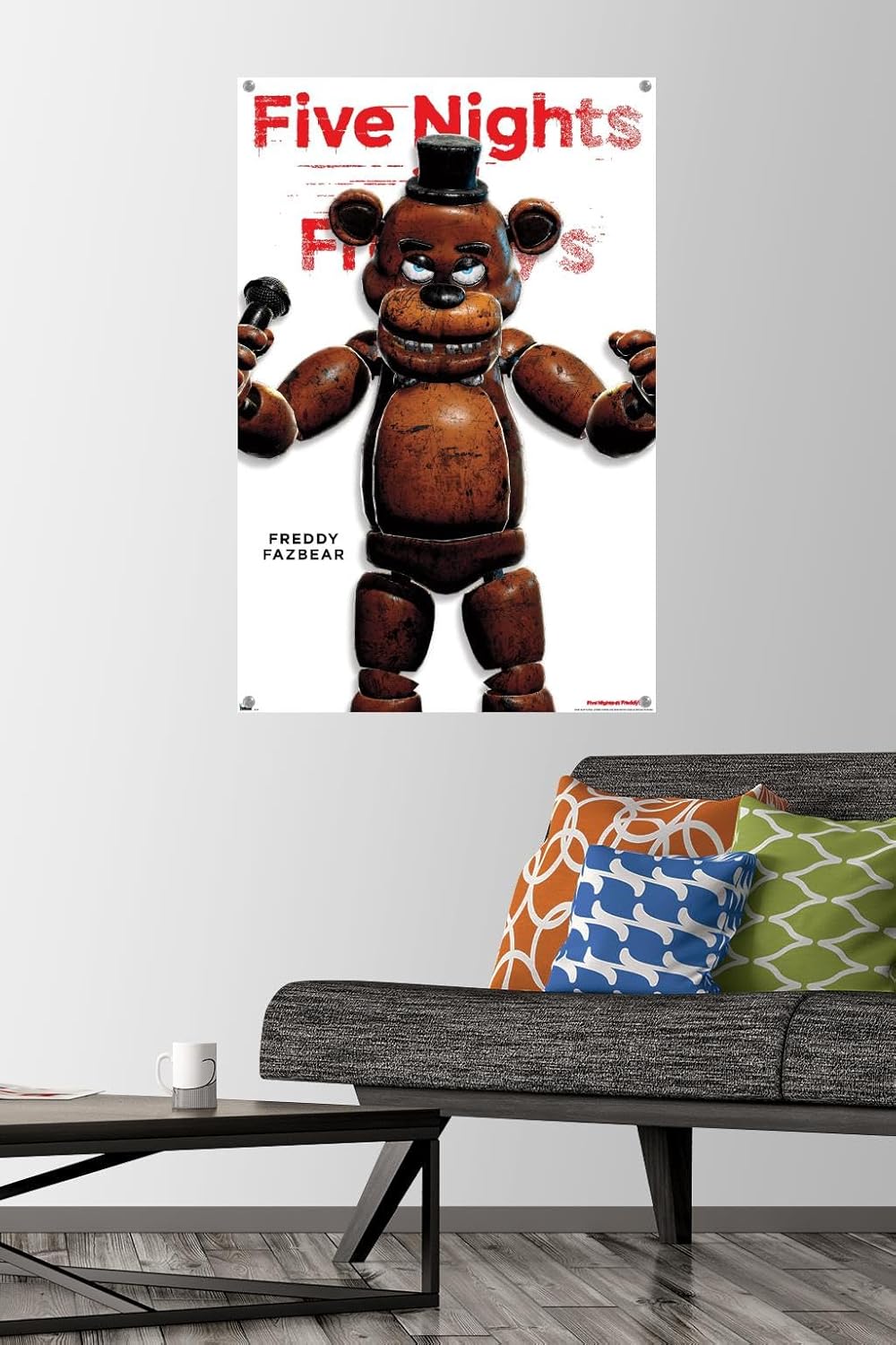 Póster de Fve Nghts At Freddy's póster de película - Etsy España