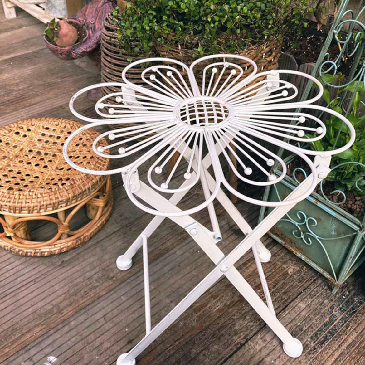 アイアンフラワースタンド　サイドテーブル　スツール アイアンフラワースタンド サイドテーブル スツール