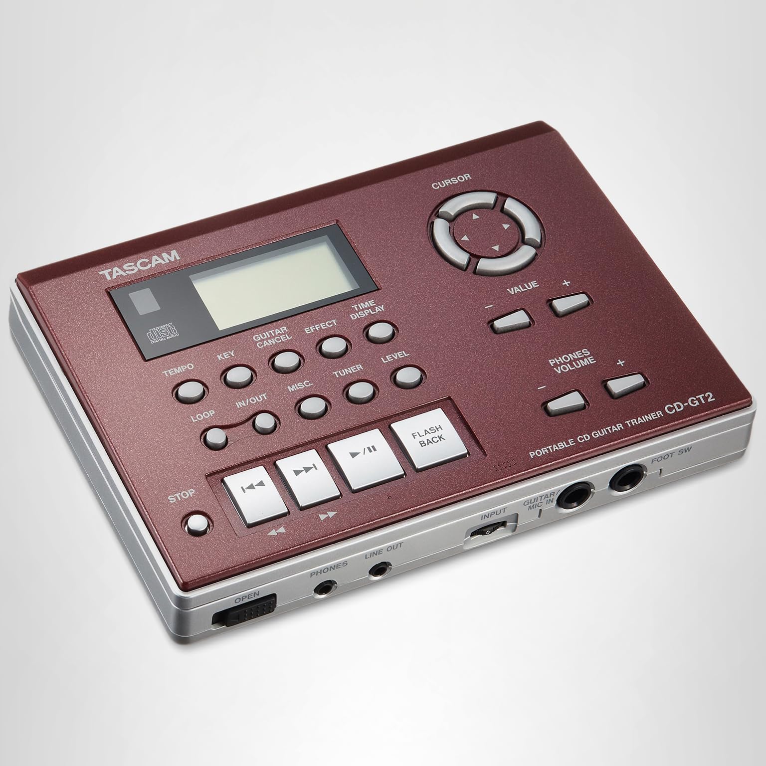 TASCAM CD-GT2 ギター練習CDプレーヤー