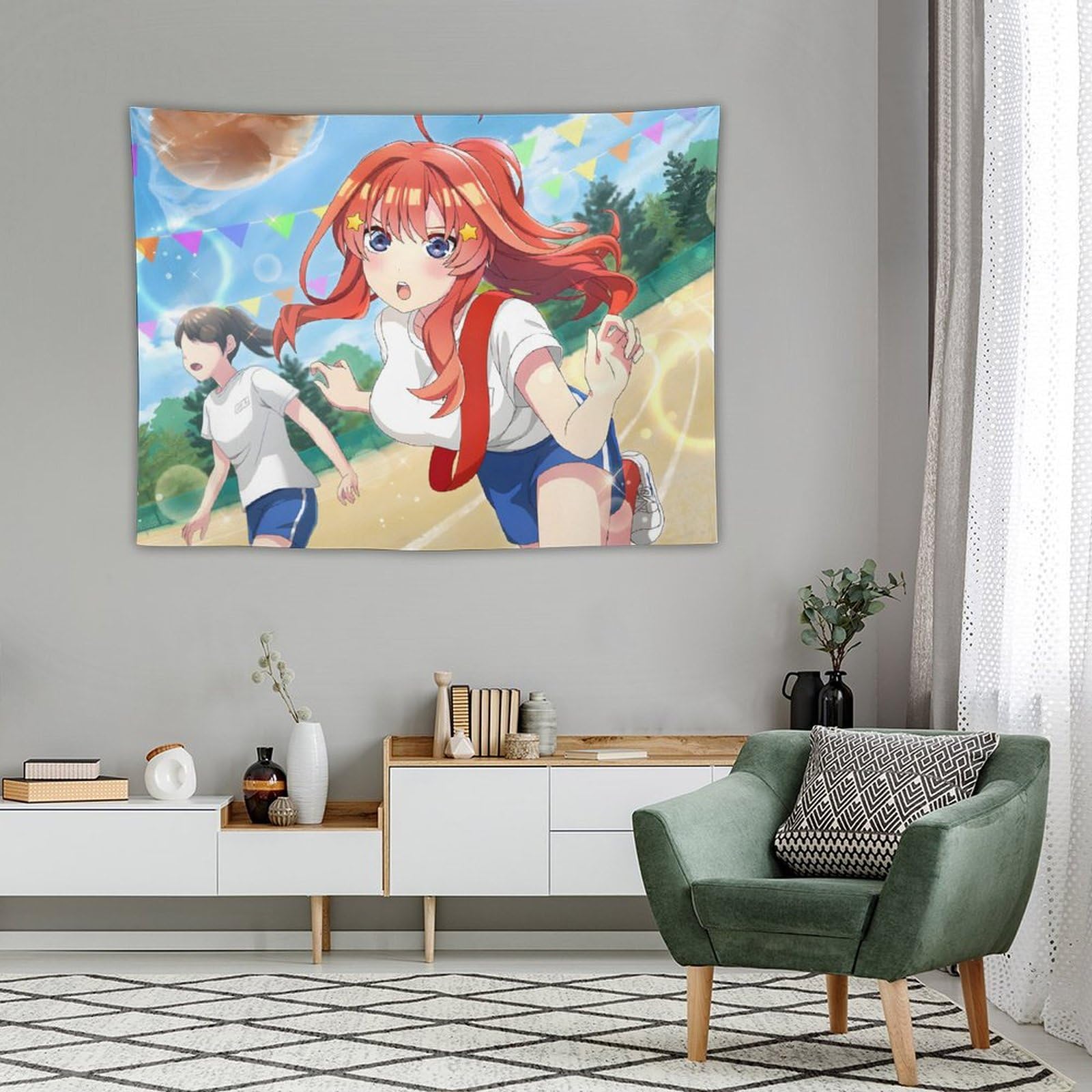 Amazon.co.jp: 五等分の花嫁 中野 五月 タペストリー 壁掛け 多