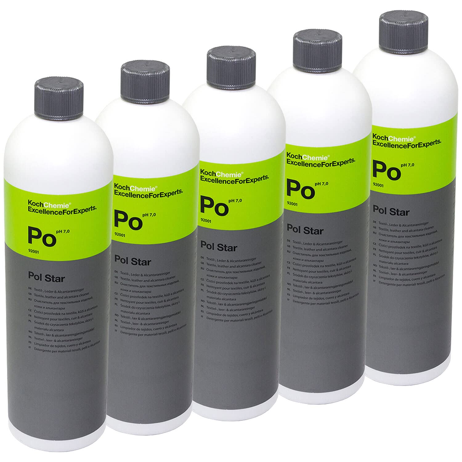 Textil-, Leder & Alcantarareiniger Pol Star Koch Chemie 5 X 1 Liter