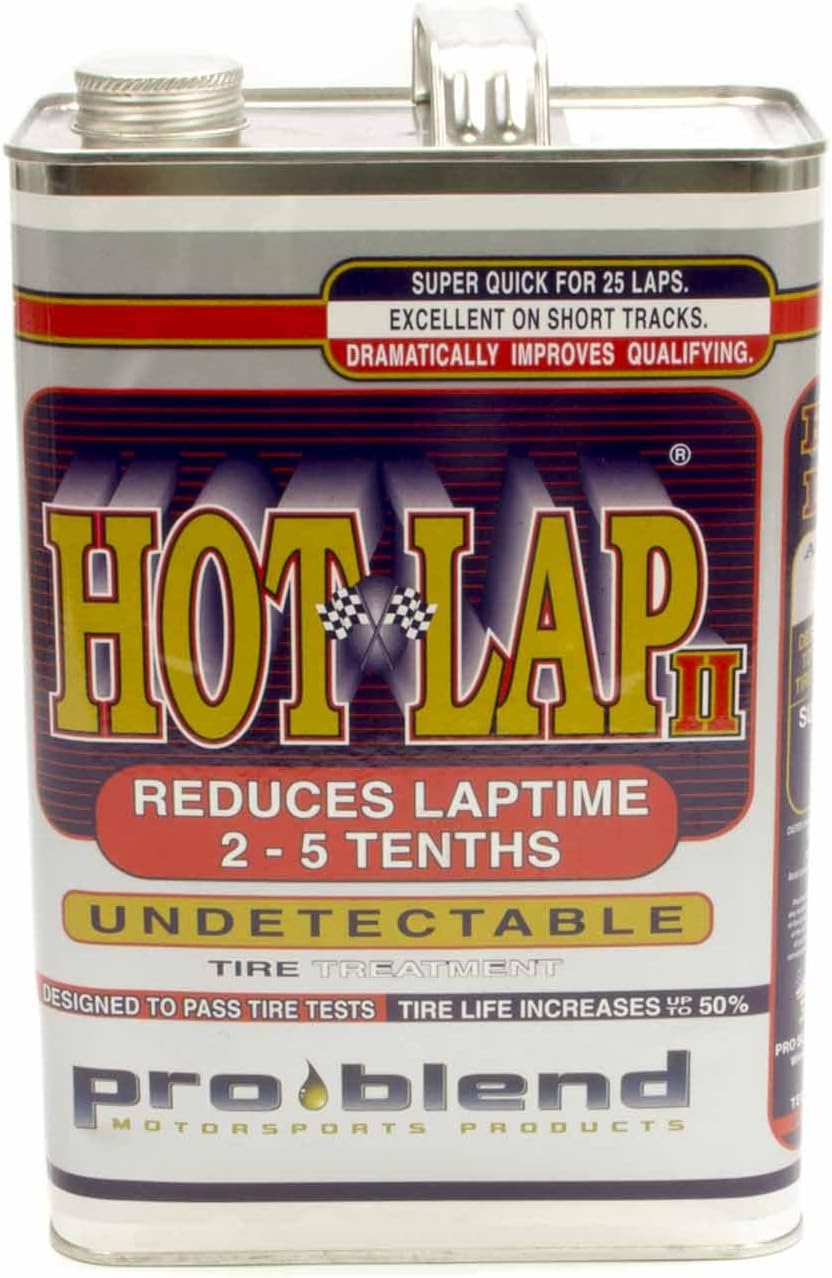 6000 Tire Treatment, Hot Lap II, 1 Gal Can, Each