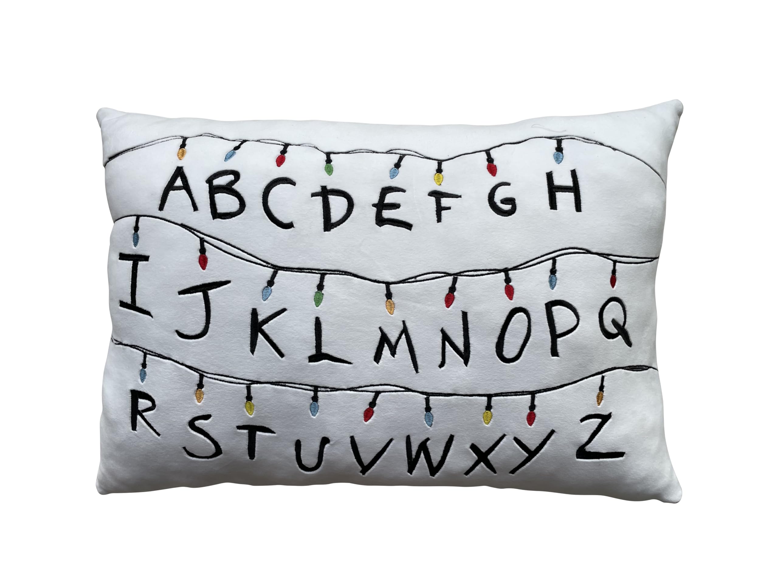 HÔMADICT Coussin Stranger Things au Logo de la série - sous Licence Officielle - Taille 40 centimètres