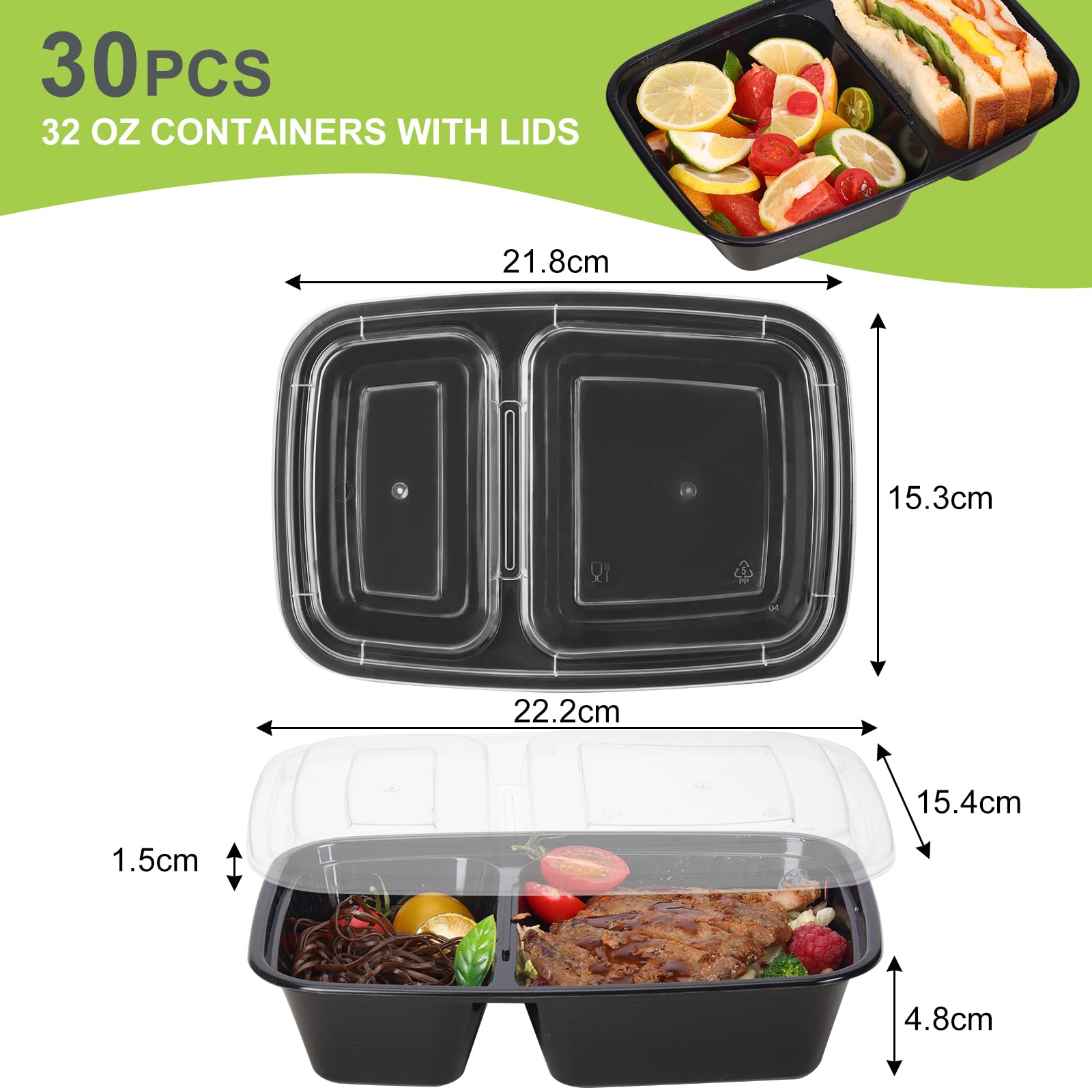 Moretoes Food Storage Container Set