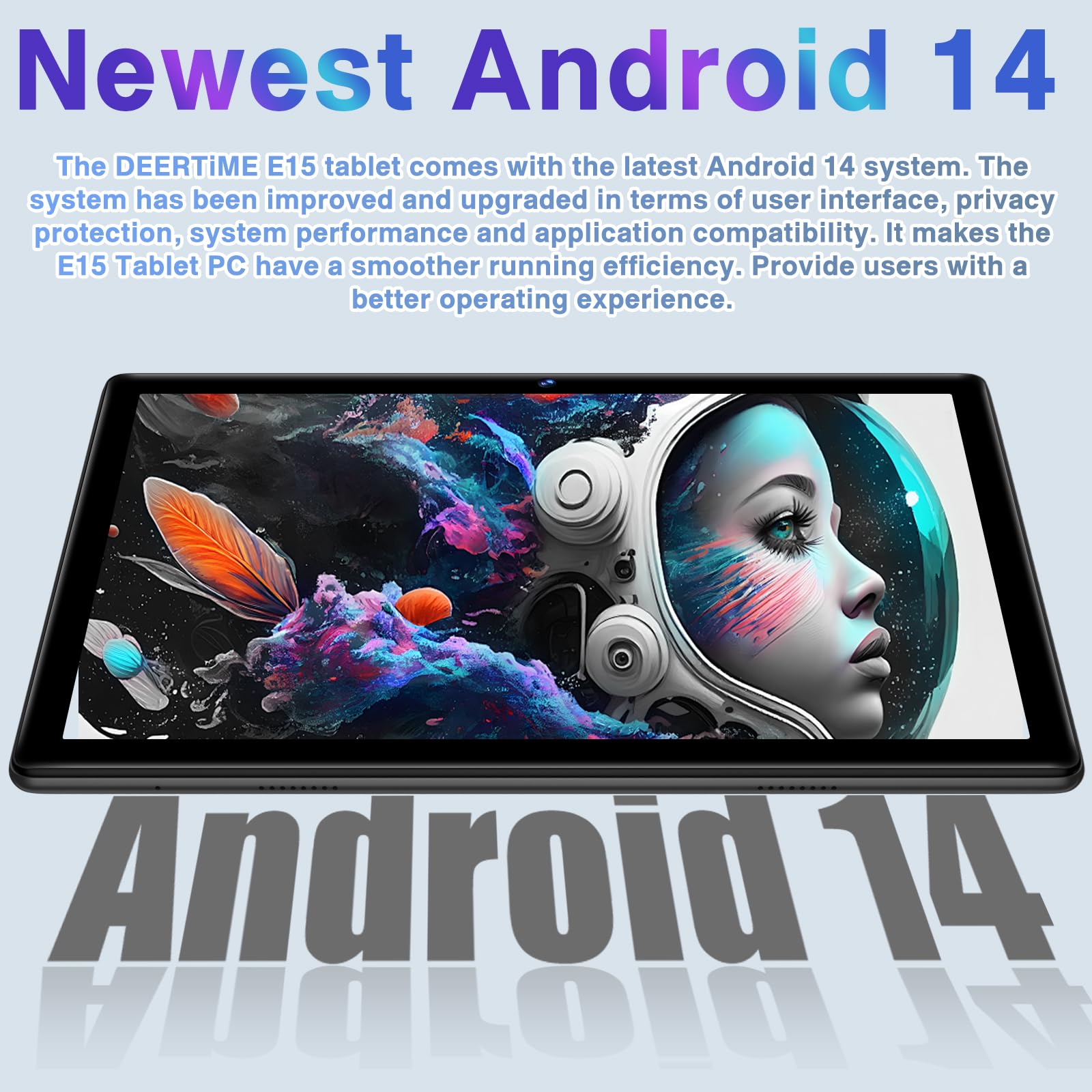 2026 Tablette 10 Pouces Android , 20 Go RAM + 128 Go ROM (TF 2 To), Octa Core/5G+2,4G Wi-Fi 6/Bluetooth 5.0/6000 mAh/Widget/8 MP + 5 MP/Widevine L1/GMS ,Tablette 2 en 1 avec Clavier et Souris - Noir