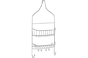 Bath Bliss Design Over Shower Head Organizer: Get Organized in the Shower