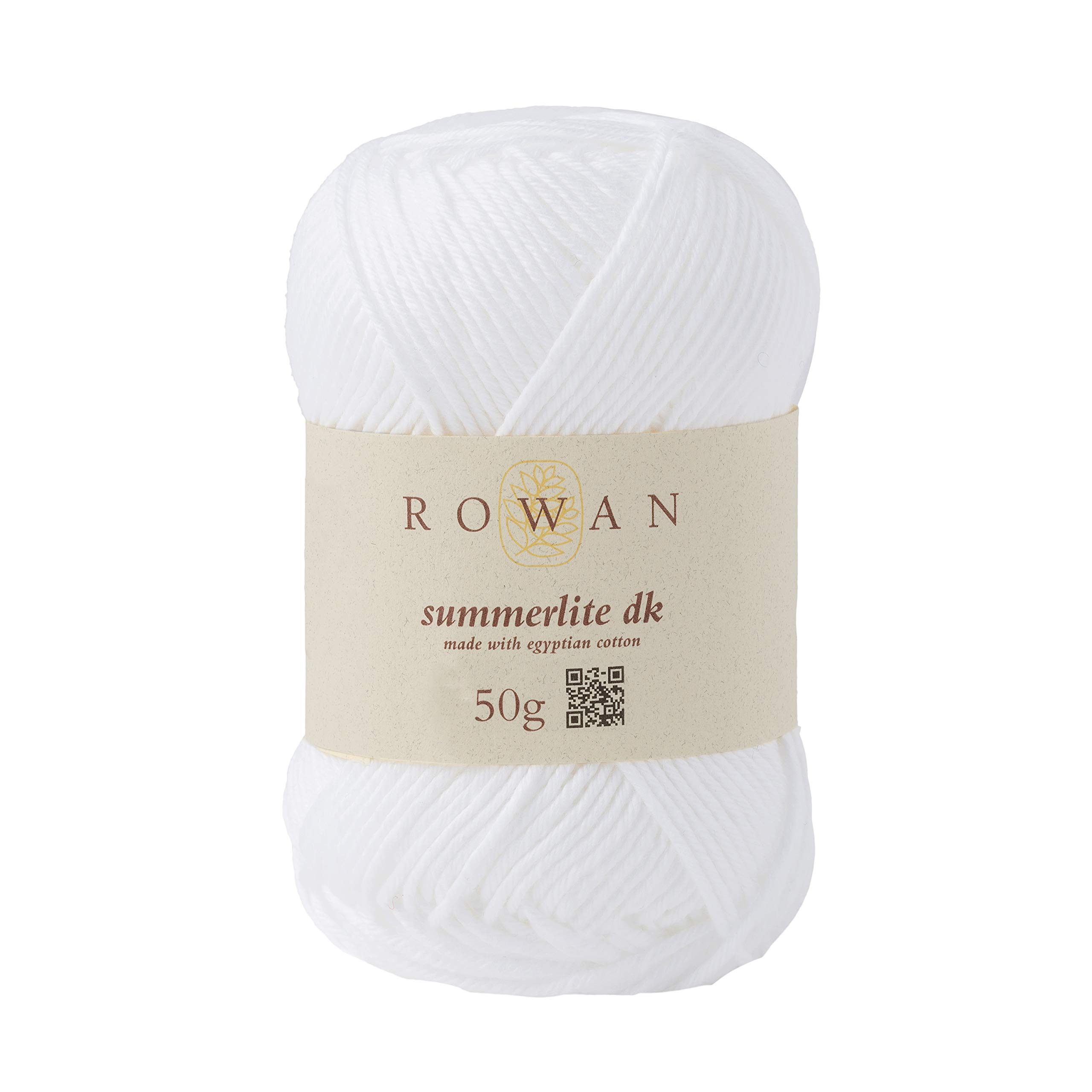 Rowan Summerlite DK White 100% Cotton Yarn - 50g — image 1