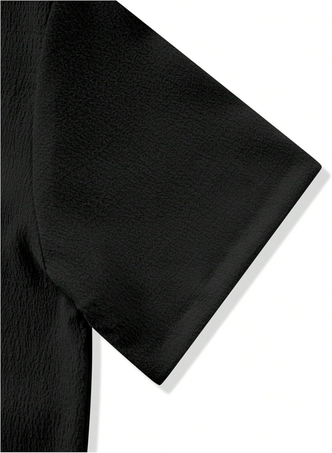 GORGLITTER Men's Linen Set Vacation Button Down Shirt and Shorts Sets Outfits - Image 4