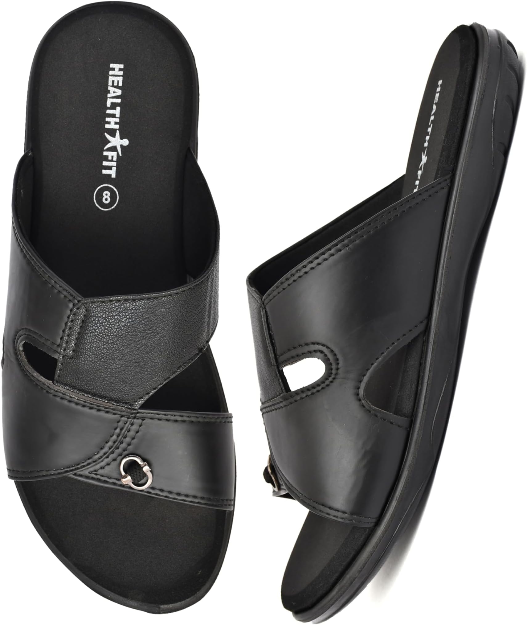 HEALTH FIT Extra Soft Diabetic & Orthopedic Slippers/Doctor Chappal & Foortwear with Memory Foam - Men