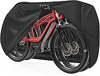 Zettum 600D Waterproof Bike Cover for 2 Bikes - Heavy Duty Outdoor Storage for eBikes, Mountain, Road Bikes & More